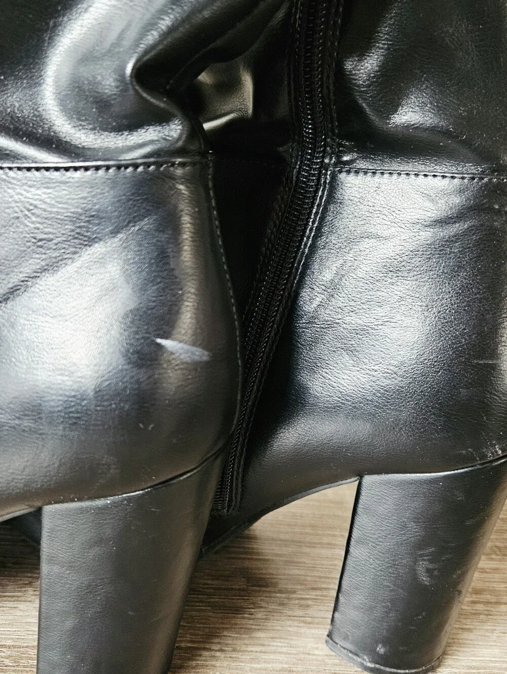 Guess Maizey black Over knee-high boots black Size 8 M